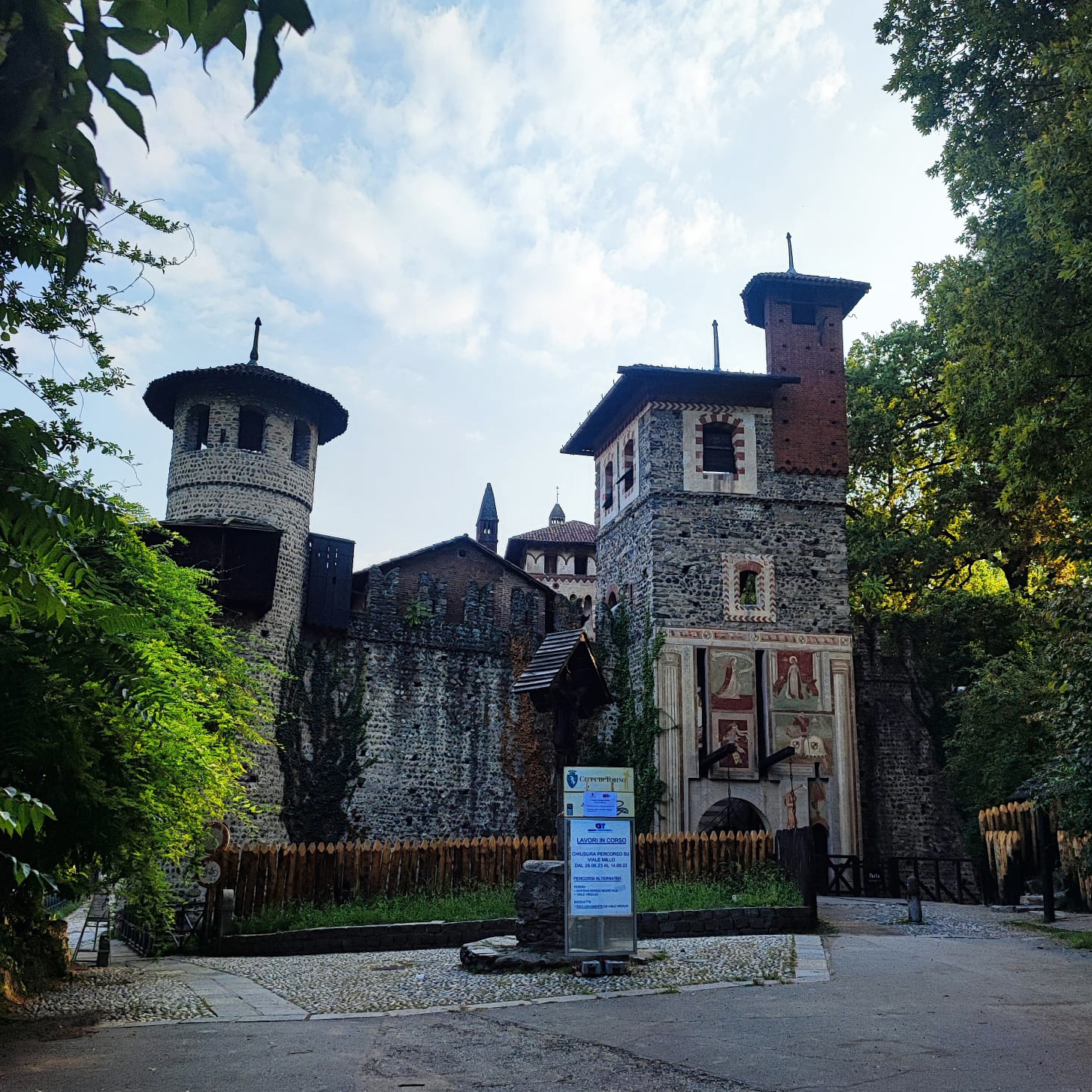 Restauro del Borgo Medievale di Torino